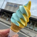 塩とはっさくのミックスソフト(大浜PA下り線 ハイウェイショップ)