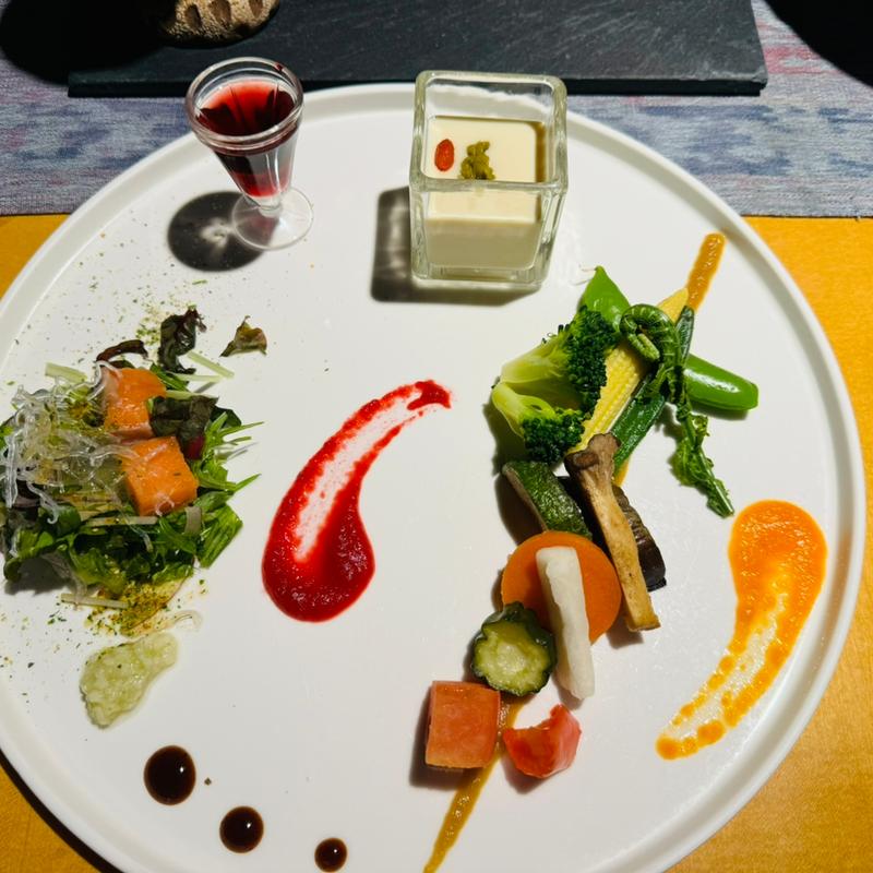 信州沓掛今宵の献立(満山荘 )