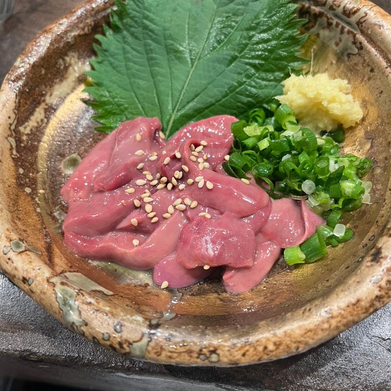 特選　上肝造り(鶏焼肉 颯 -HAYATE-)
