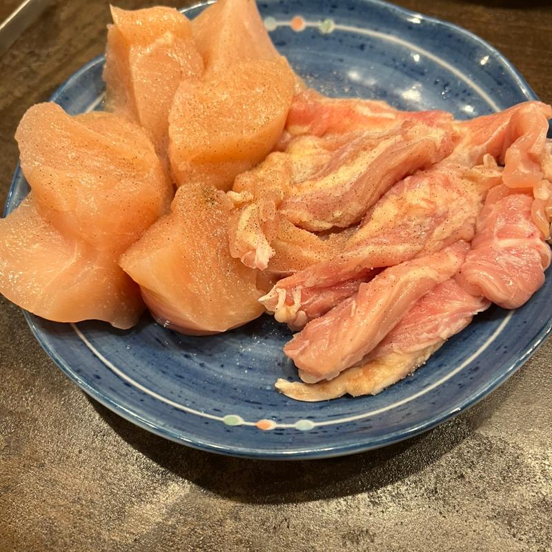 胸ブツ　せせり(鶏焼肉 颯 -HAYATE-)