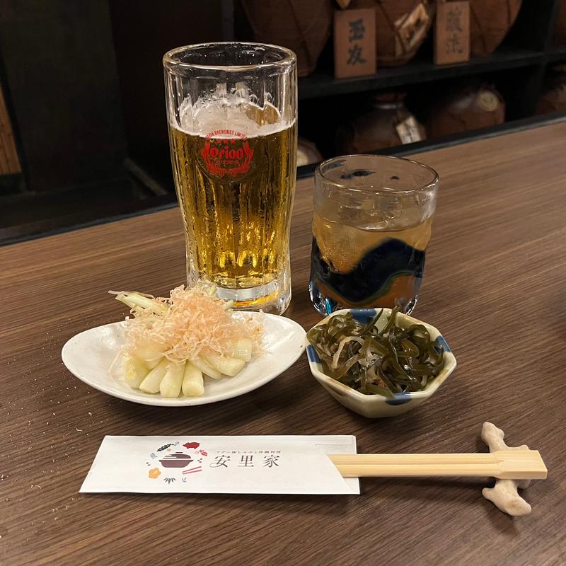 島らっきょう塩漬け(アグー豚しゃぶ＆沖縄料理 安里家)