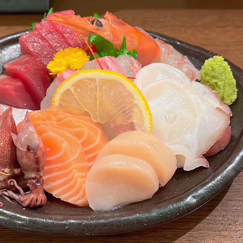 刺身盛り合わせ(居酒屋あまのじゃく)