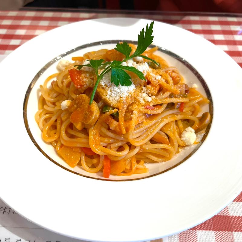 ナポリタンSサイズ(トラットリア　オゴッツォ)