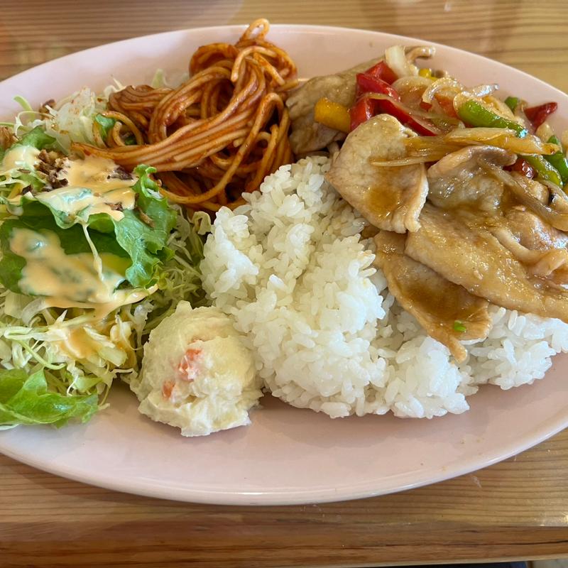 生姜焼きプレート（ランチ）(イタリアンレストラン トリコローレ)