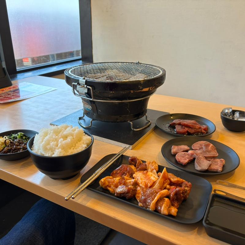 本日の赤札MIX/ライス/ナムル(七輪焼肉安安 八千代店)