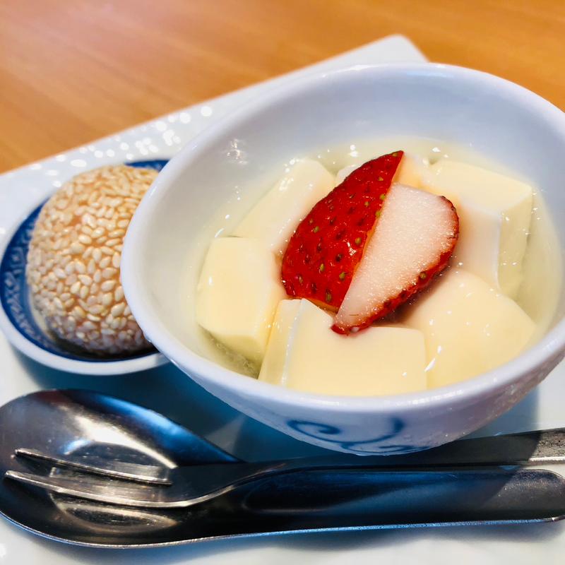 杏仁豆腐(くにひろラーメン中華店 )