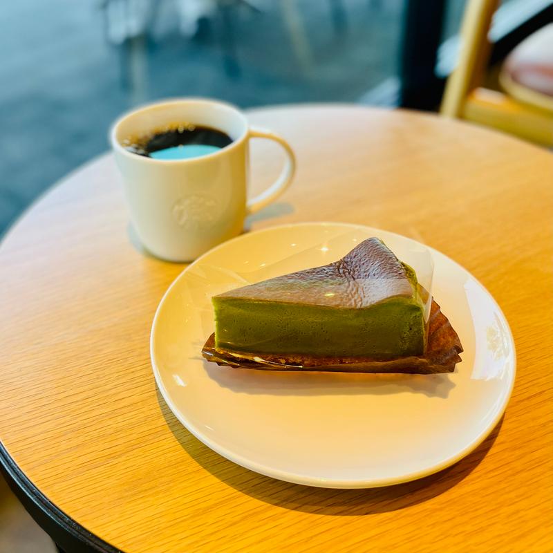 宇治抹茶チーズケーキ(スターバックスコーヒー 今治鳥生店)