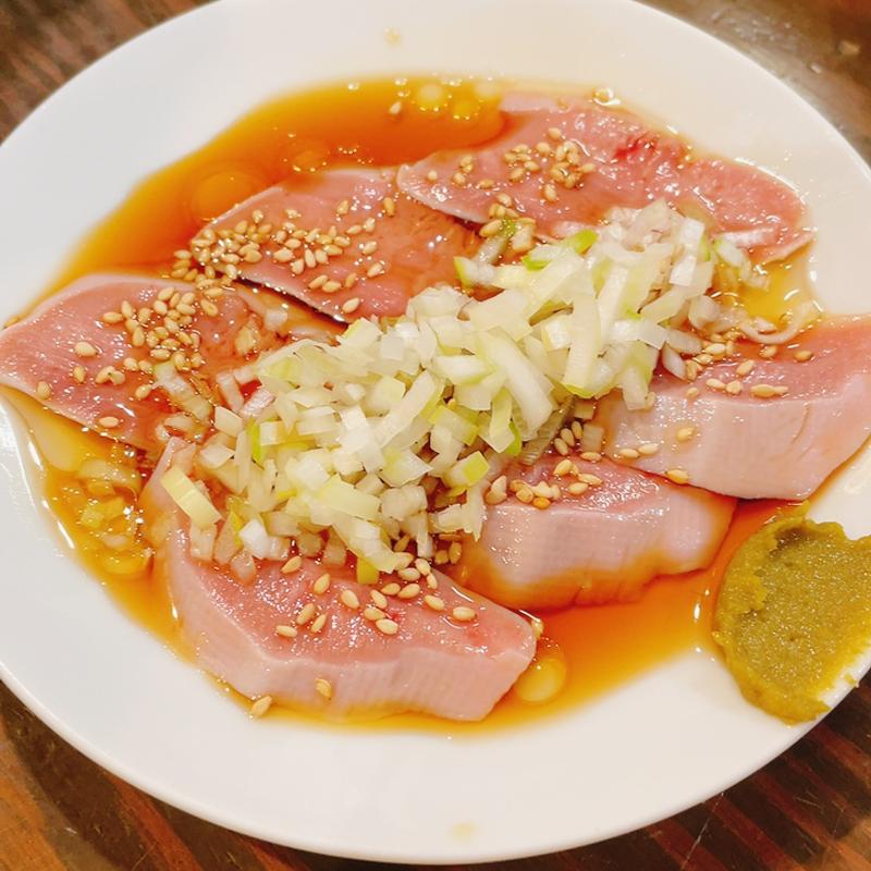 タン刺(もつ焼かど 琴似店)