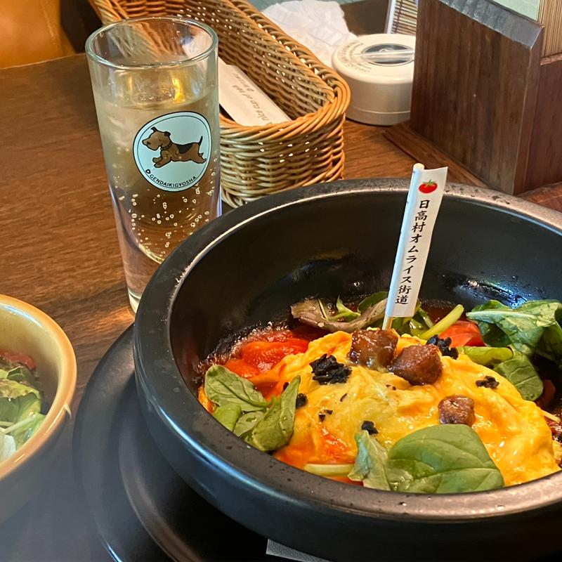 南国土佐のオムライスセット(レストラン高知 )