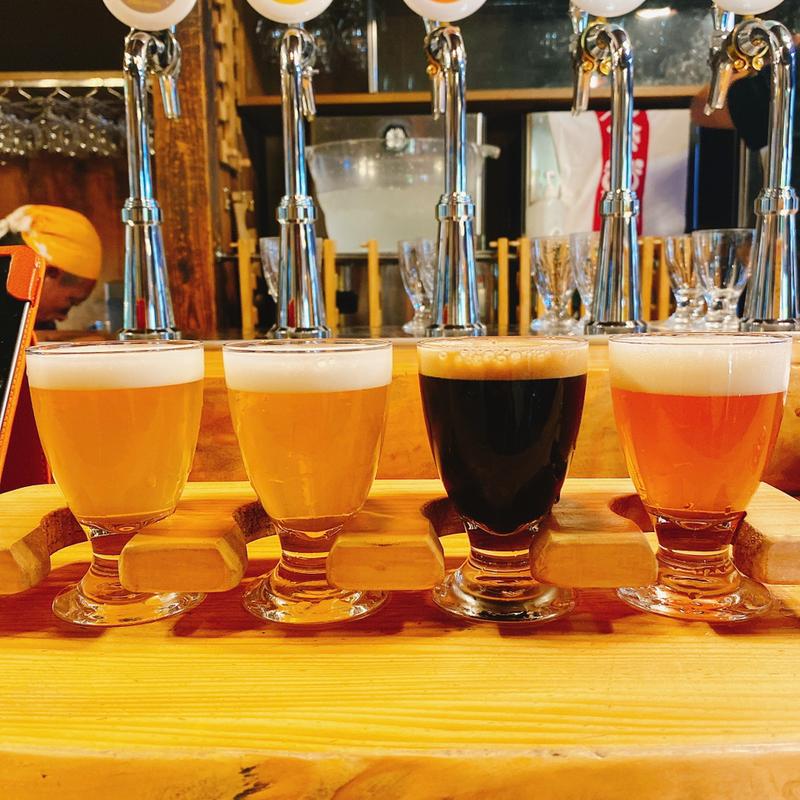 ビール好きのためのテイスティングセット(谷中ビアホール )