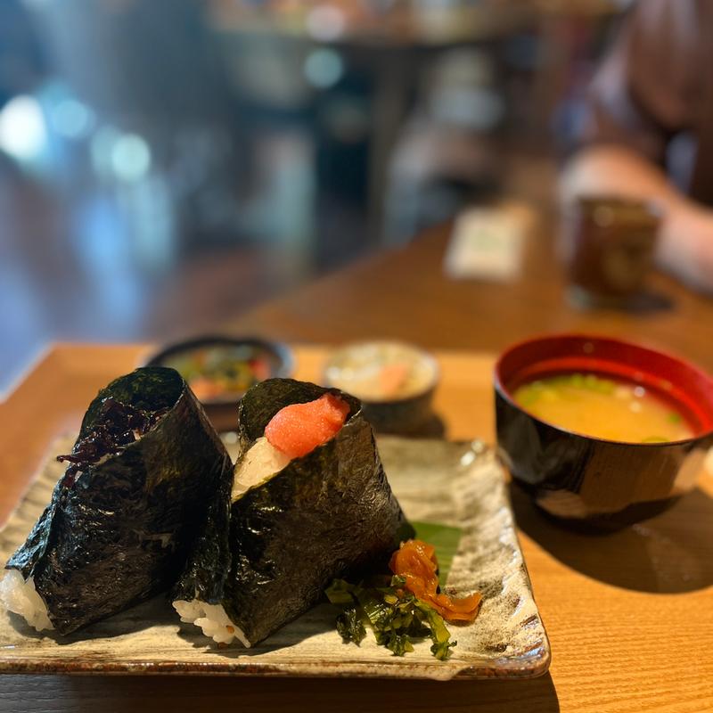 おむすび定食(月の香)