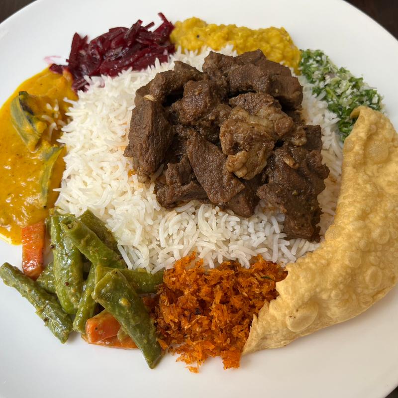 マトンカレーライス(サンライズレストラン)