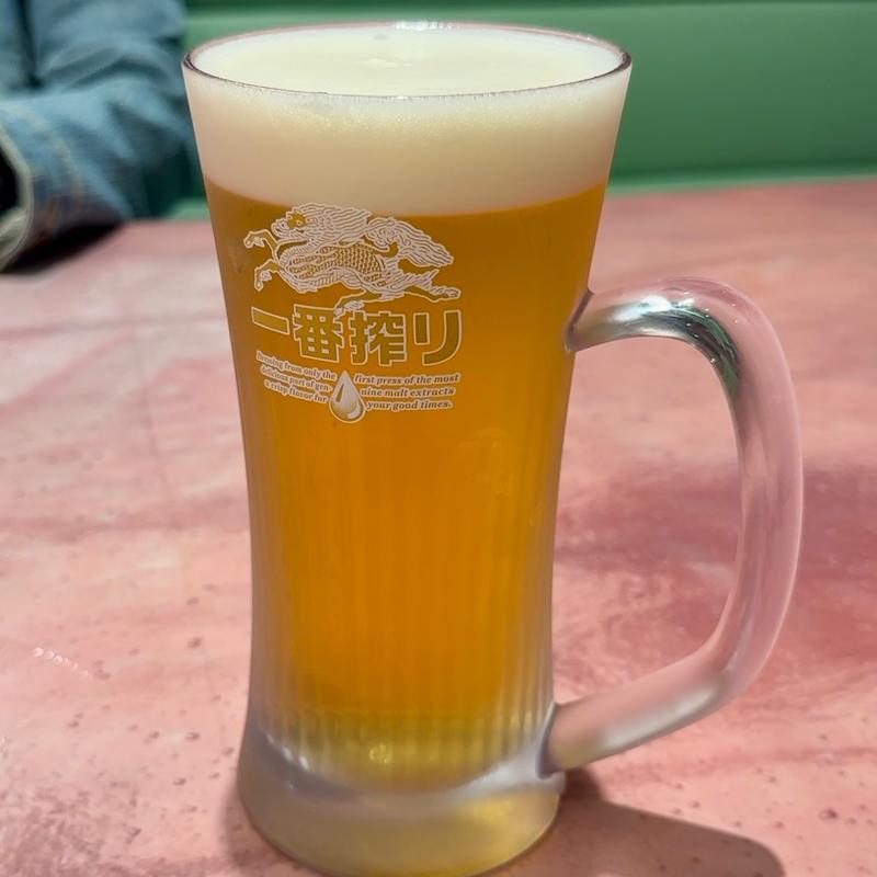 生ビール ジョッキ(サイゼリヤ 東新小岩店)