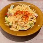 小エビのサラダ(ドレッシング多め)(サイゼリヤ 東新小岩店)