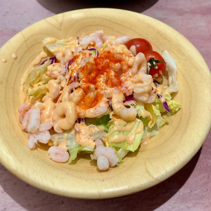 小エビのサラダ(サイゼリヤ 東新小岩店)