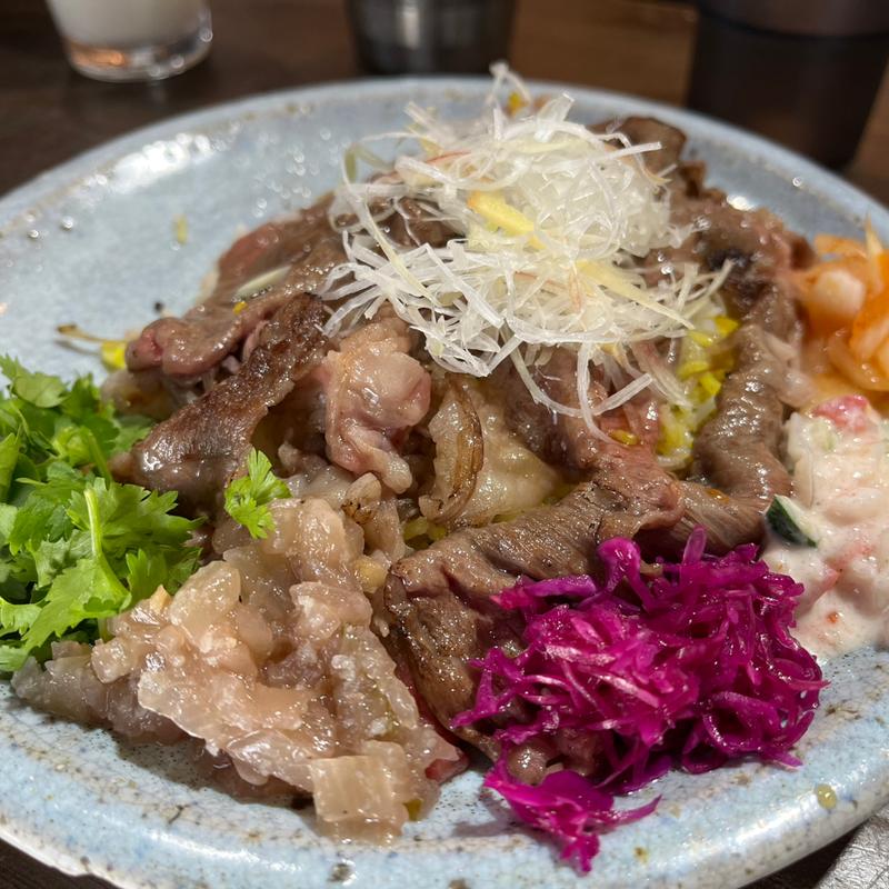 鰹出汁の限定ビリヤニ(牛肉)(インディアゲート)