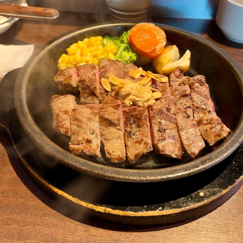 ブレードミートステーキ280g＋いきなりセット(いきなりステーキ 錦糸町店)