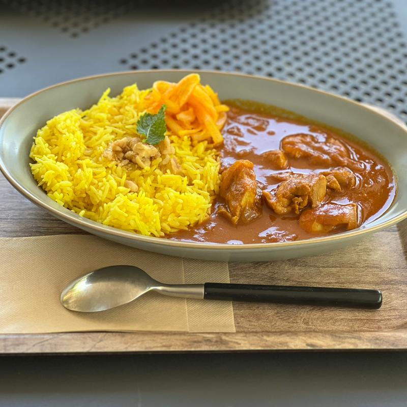 キーマカレー(カフェ・鹿のねどこ)