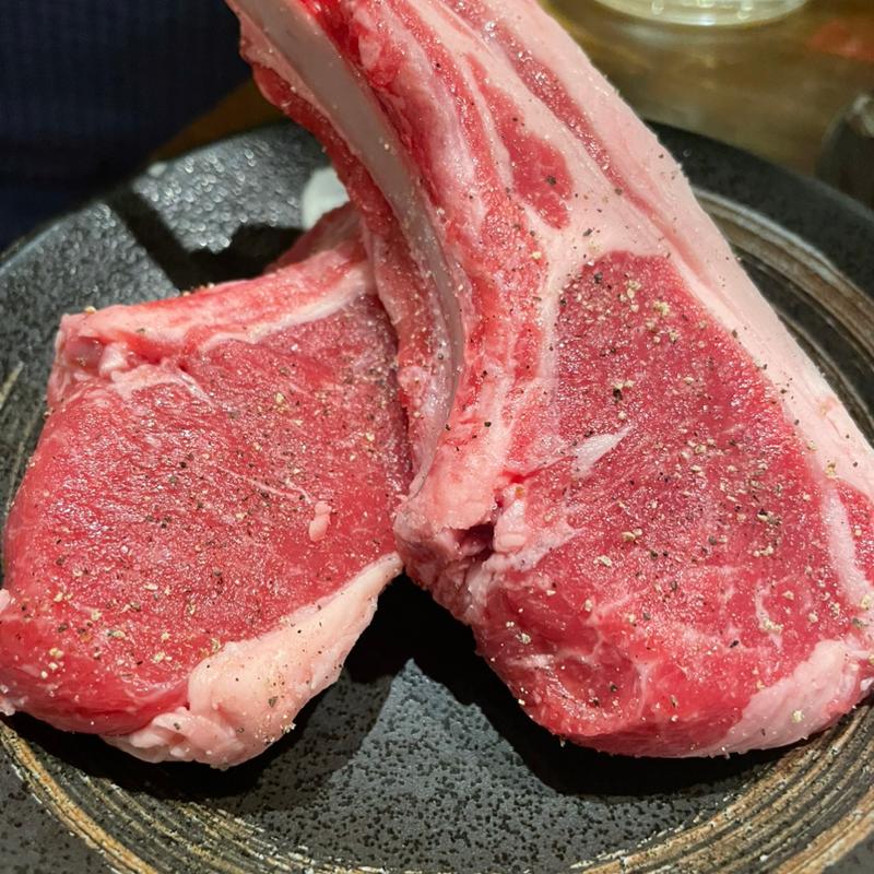 ラムチョップ(ひげのうし 本店)