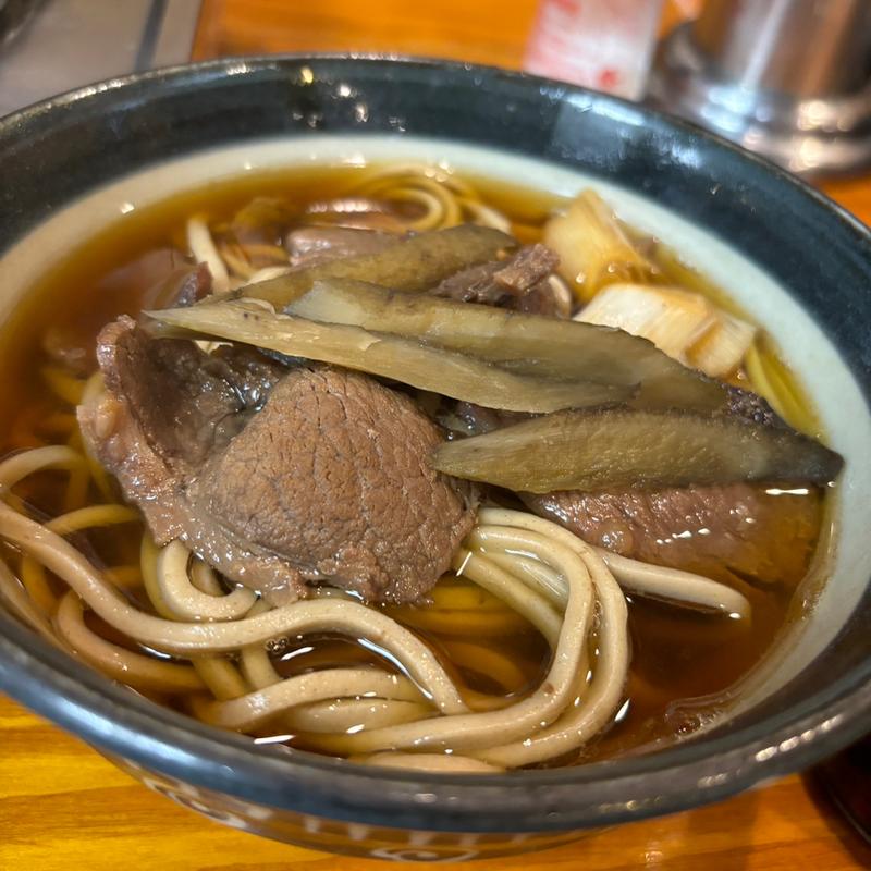 肉そば(柿島屋)