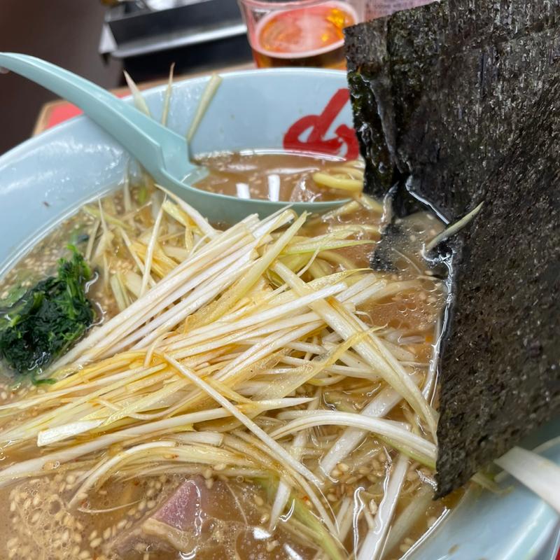 ネギ味噌ラーメン(ラーメン山岡家 新すすきの店)