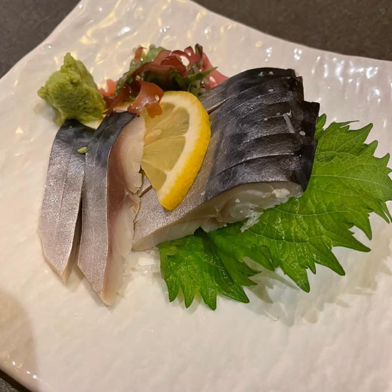 しめ鯖(炭焼炉ばた くし路 すすきのビル店)