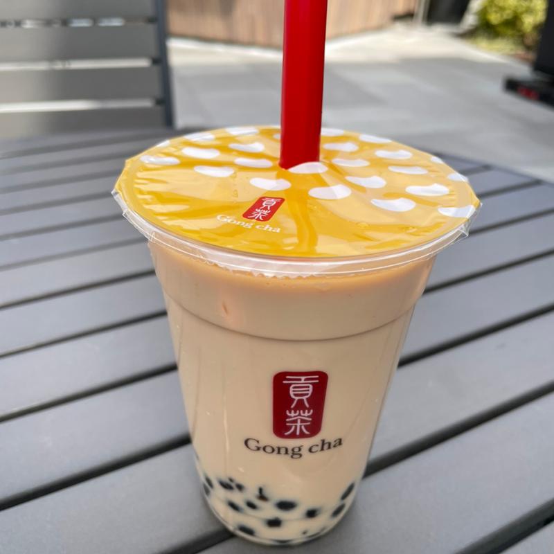 ブラックミルクティー(ゴンチャ ふかや花園プレミアム・アウトレット店 (Gong cha))