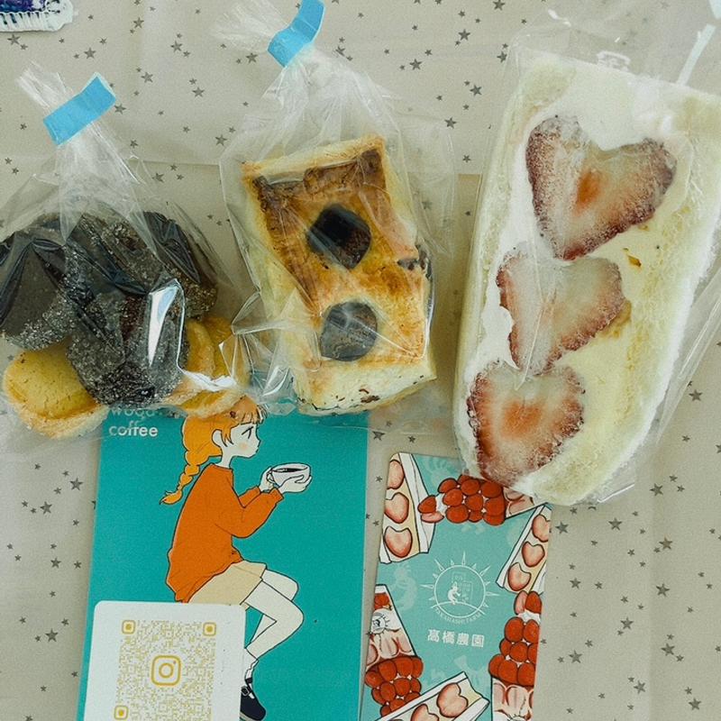 いちごサンド(髙橋農園 直売所)