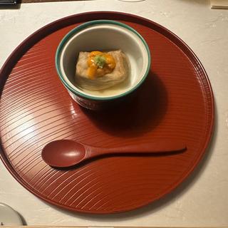焼き胡麻豆腐 雲丹(界 加賀)