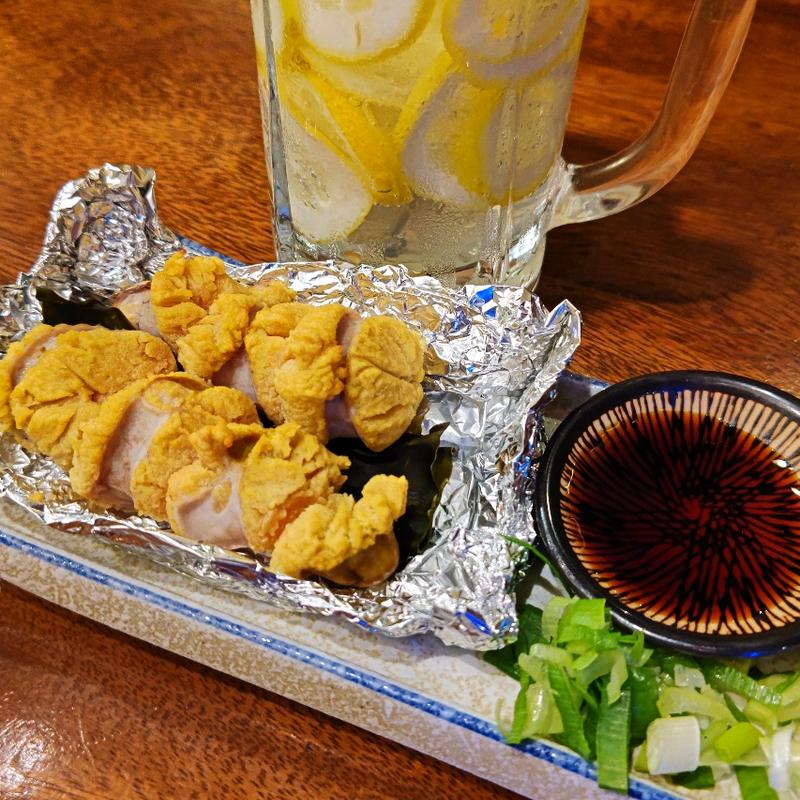 ぶり卵松前焼き(魚と酒はなたれ)