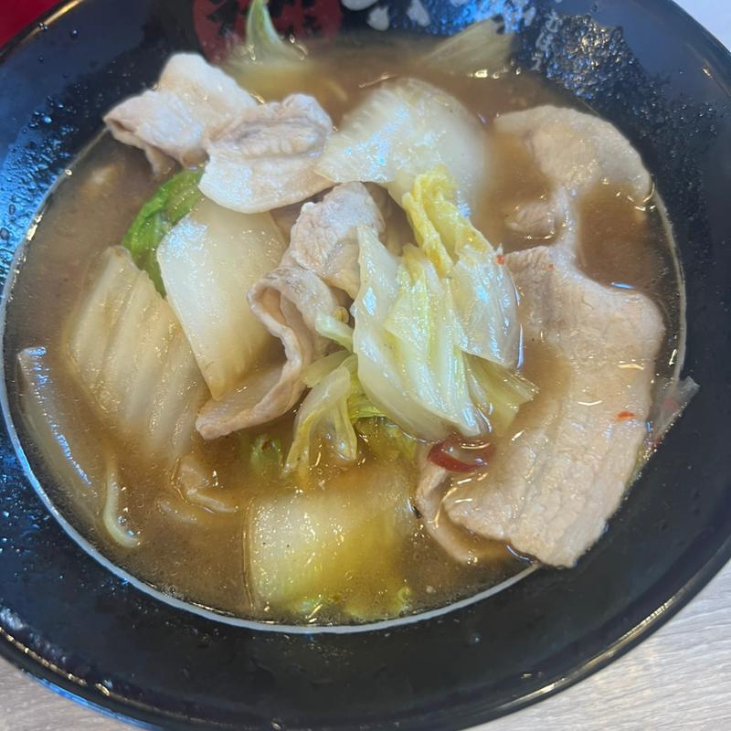 菜ラーメン(ラーメン専門店 六寶（むほう）)
