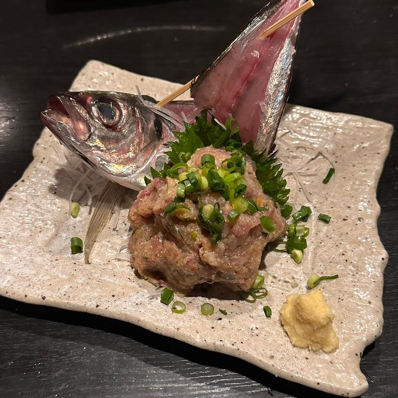 鯵のなめろう(日本橋 箱根 )