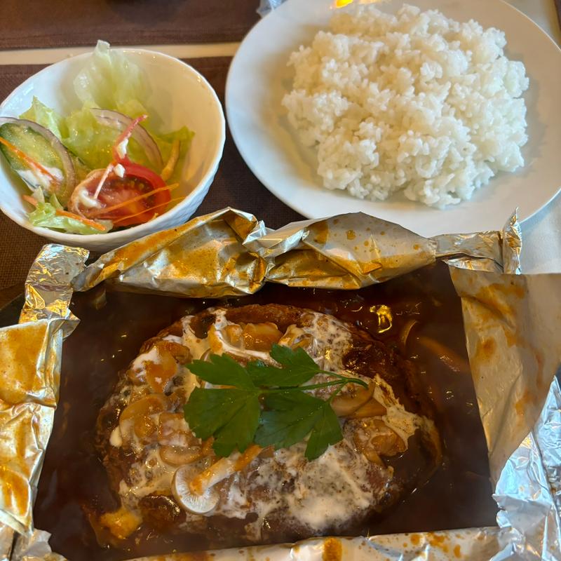 ハンバーグパピヨット(らんぶる )