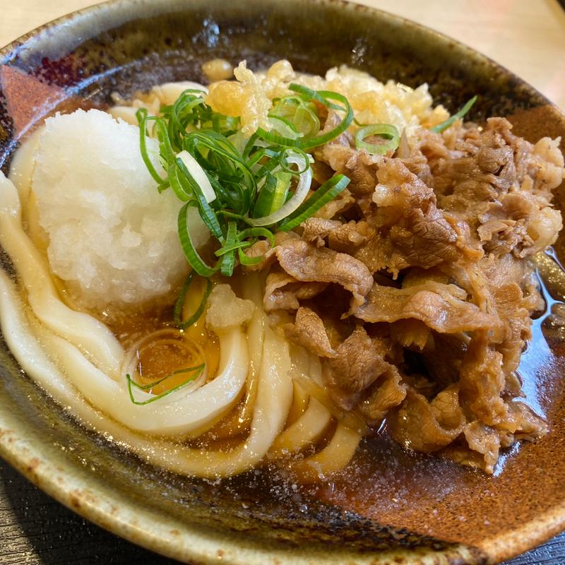 肉ぶっかけ(桃山亭 うどん道 当新田店 )