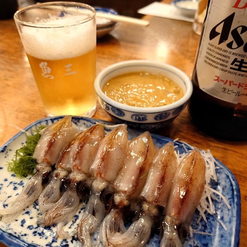 生ホタル(魚三酒場 富岡店)