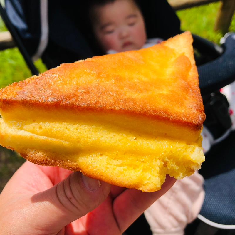 三角チーズパン(小麦粉(comugico))