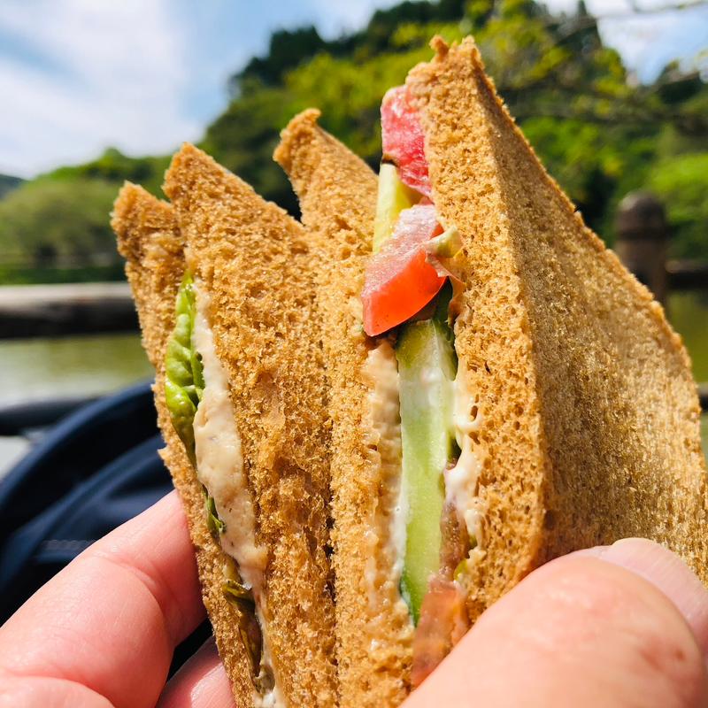 三角サンド(小麦粉(comugico))