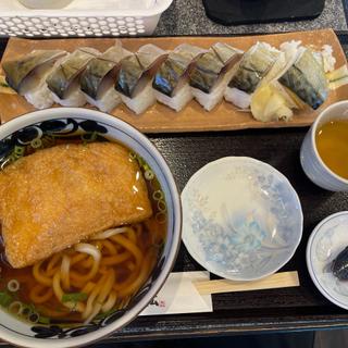 鯖寿司定食(萬松 （万松 まんまつ）)