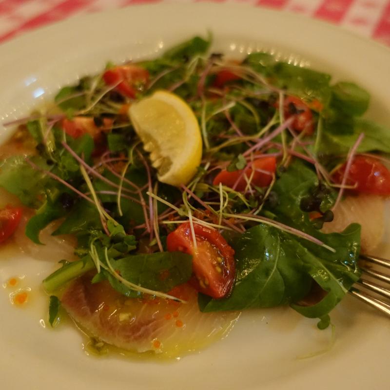 鮮魚のカルパッチョ(グランド・セントラル・オイスター・バー＆レストラン)