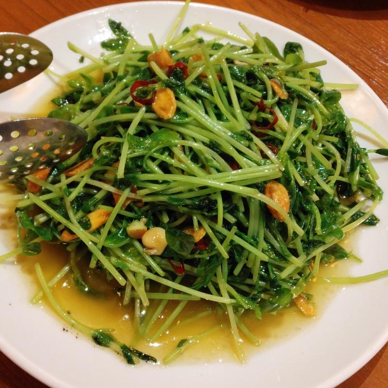 豆苗炒め(你好(ニーハオ) 新横浜店)