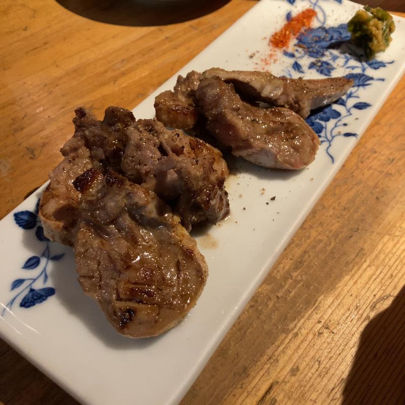 ラムタン炭火焼き(晩酌と晩御飯 ちょうつがひ)