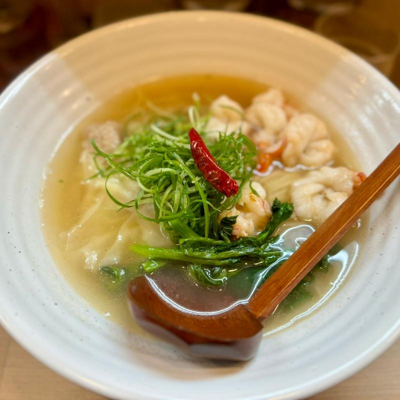 海老そば(塩そば 一榮)