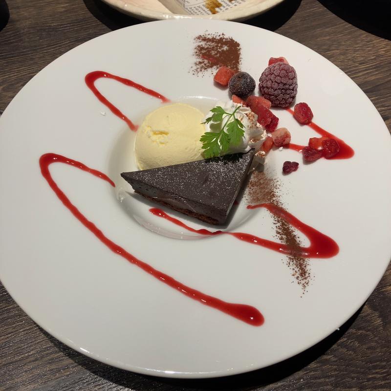 濃厚ガトーショコラ(寧々家 会津若松駅前店 （ネネヤ）)