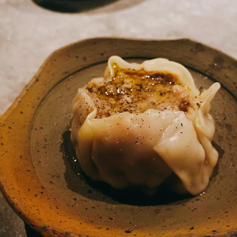 ラム肉とポルチーニ茸のしゅうまい(Stage by The Ethical Spirits & Co.)