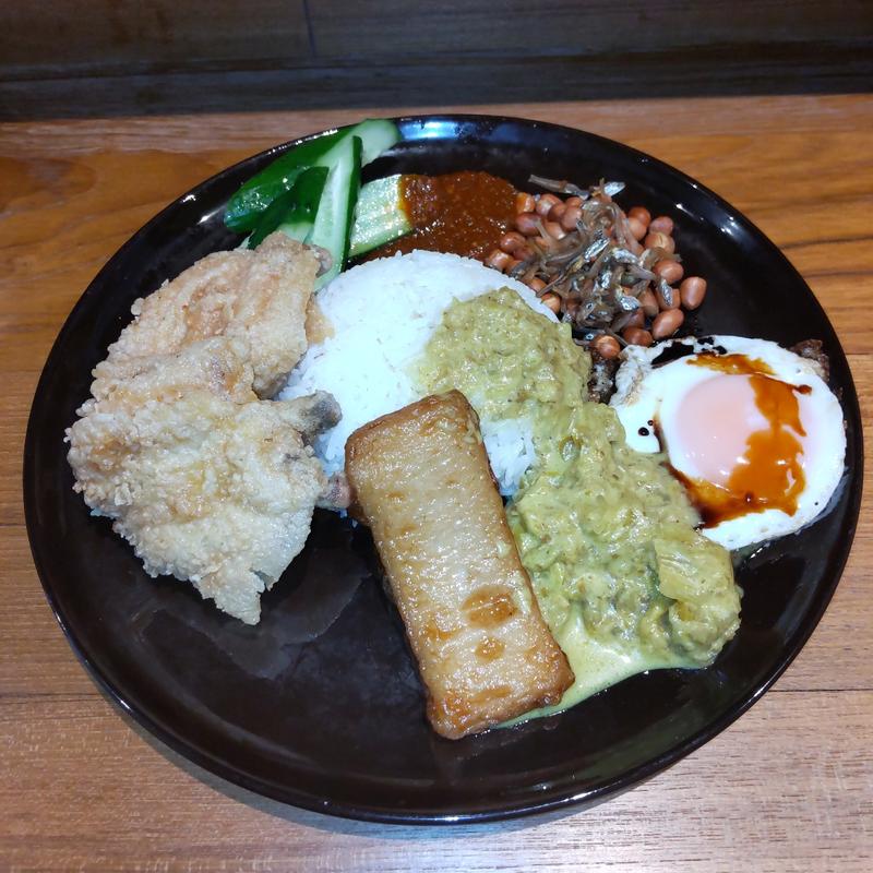 ナシレマ・プライドチキン膳(SUPER SAMBAL TOKYO)