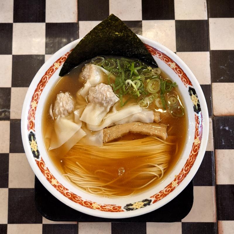 わんたんそば(麺や食堂 厚木本店)