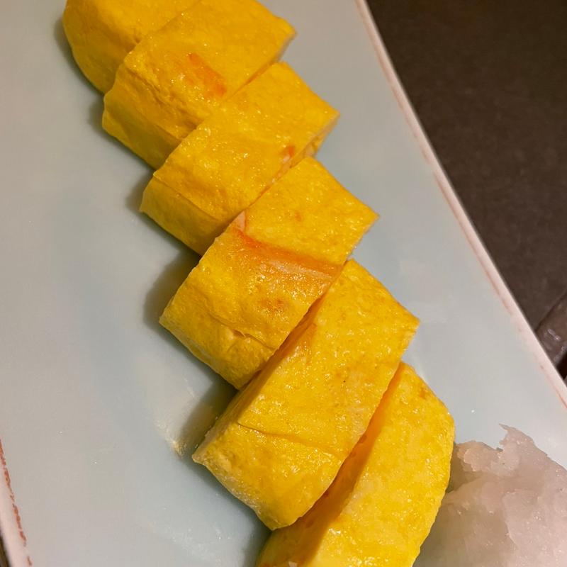 カニの出汁巻き玉子(炭焼炉ばた くし路 すすきのビル店)