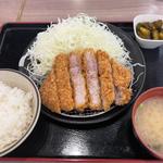 極リブロースかつ定食