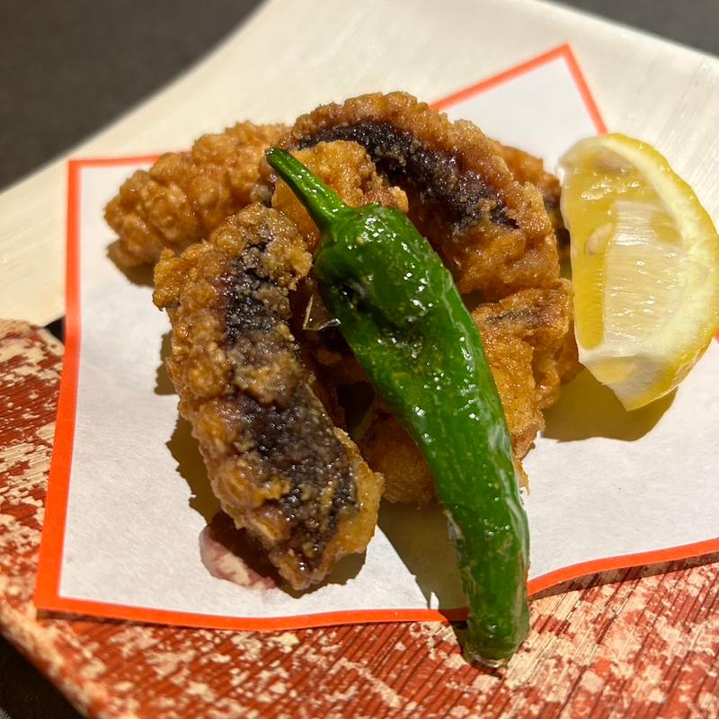 タコのザンギ(炭焼炉ばた くし路 すすきのビル店)