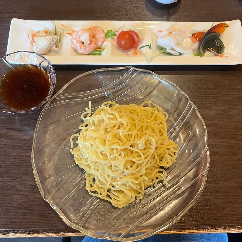 冷やし中華(桃花)